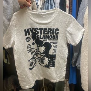 Hysteric glamour baby tee